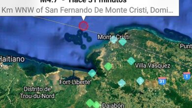 Photo of Varios temblores de tierra, uno de 4.7 sacuden Montecristi , Dajabón y varias provincias del Cibao
