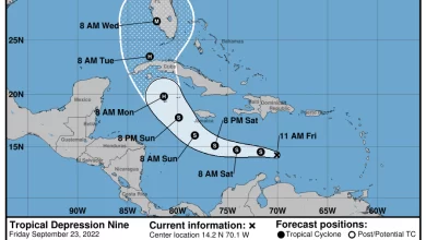 Photo of COE emite alertas para la zona Sur por efectos de la depresión tropical nueve
