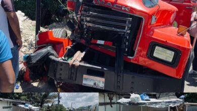 Photo of Choque de camión maicero y camioneta deja cuatro personas heridas en Cofresí