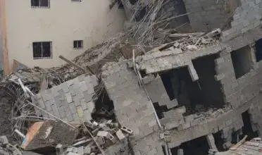 Photo of SAN CRISTÓBAL: Sufre derrumbe edificio en construcción de 4 pisos