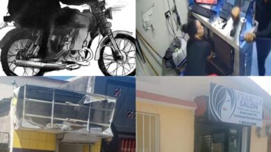 Photo of Delincuentes asaltan dos bancas de Lotería en Puerto Plata; roban moto a un delivery