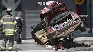 Photo of Diez personas fueron atropelladas por automóvil este martes en el centro de Manhattan , Nueva York