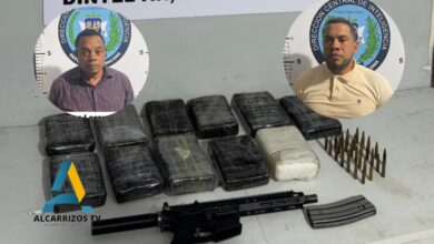 Photo of Apresan capitán del ERD con presunta cocaína y fusil tras persecución en el Distrito Nacional